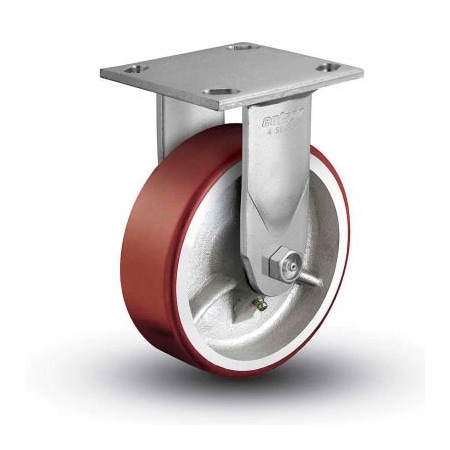 Colson Colson 4 Series Rigid Plate Caster 4.05108.949.7 - Mold-On Polyurethane 5" Dia. 1000 Lb. Cap. 4.05108.949.7
